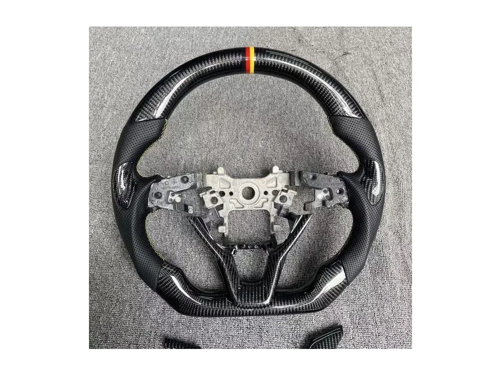 Honda FK8 M Tri-Color Carbon Fiber Wheel — Custom Steering Wheel